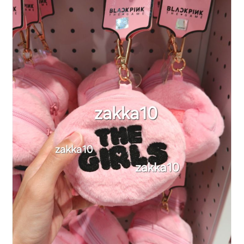 Miniso Blackpink Bag Charm / Gantungan Dompet Koin | Plush Embroidery Bag Phone Pendant