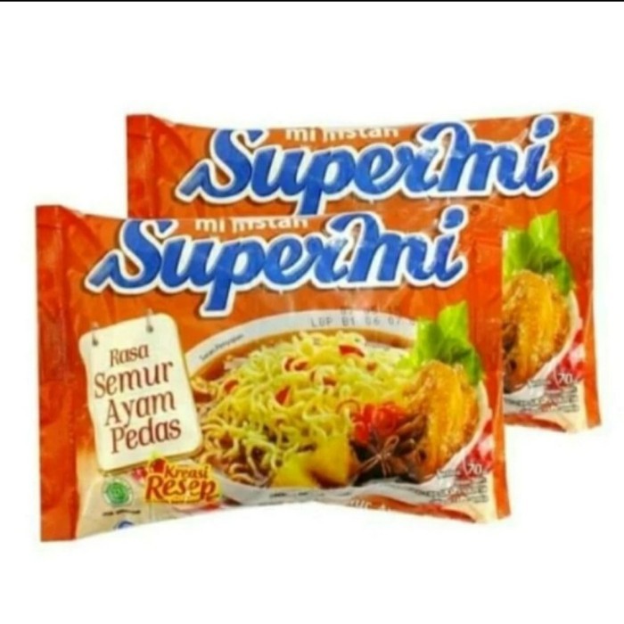 

SUPERMI RASA SEMUR AYAM PEDAS 70GR
