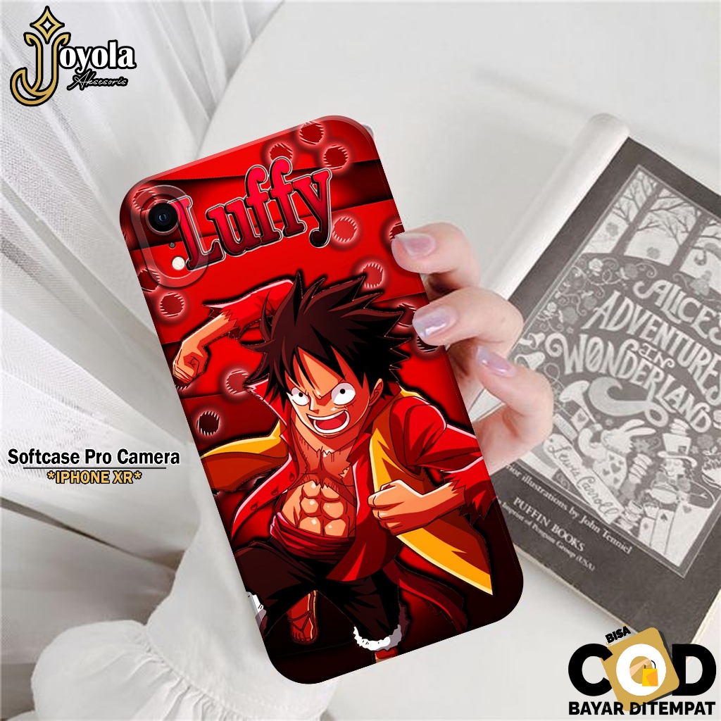 JOYOLA Case IPHONE XR Terbaru - Fashion Case Anime - Softcase IPHONE XR - Pro Camera - Casing IPHONE