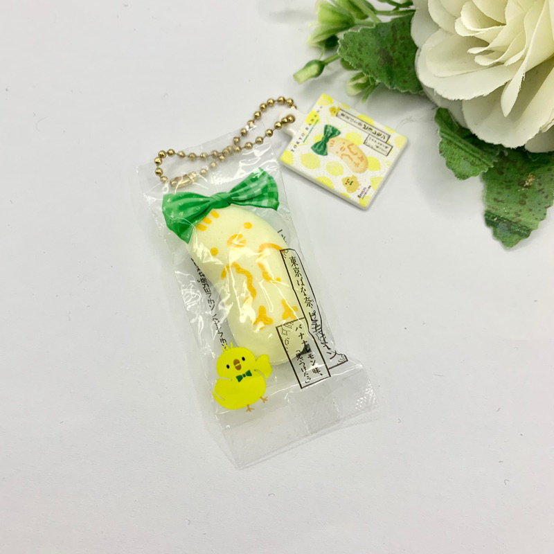 Tokyo Banana Duck Squishy Trinkets gotochi Jepang gachapon | Tamagotchi food stationery trinkets min