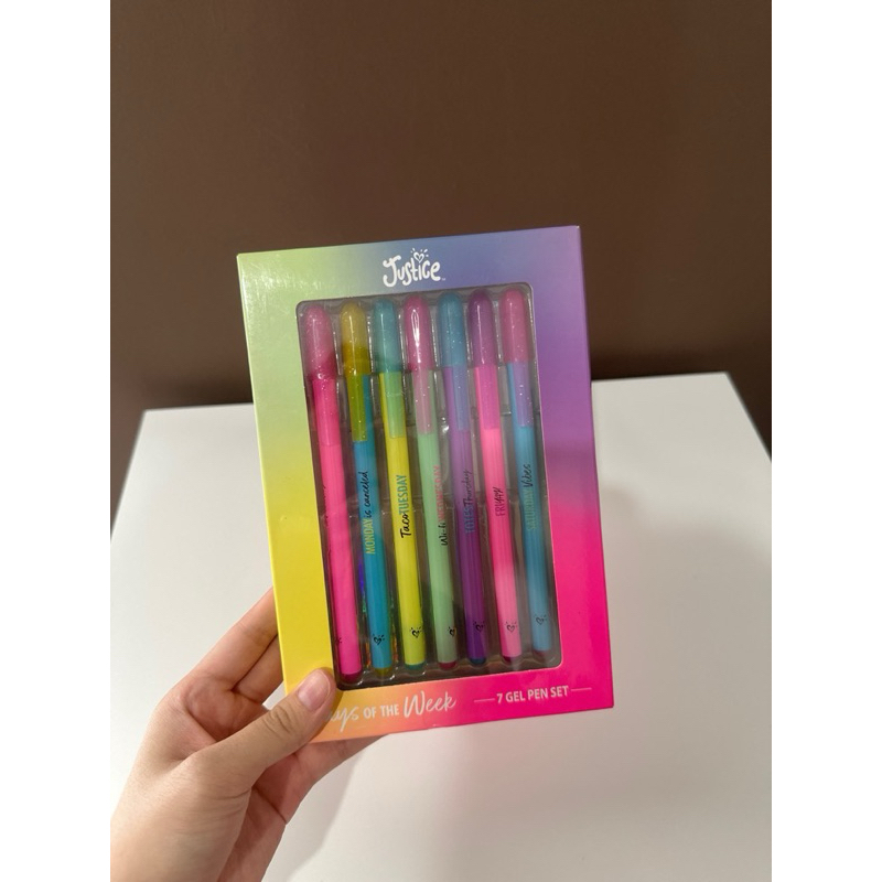 

[BRAND NEW] JUSTICE Color glitter gel pen