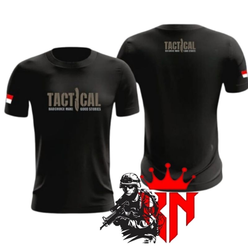 Kaos TACTICAL Jersey new Baju Dryfit Model Tighfit Pakean Lengan Pendek DTF Seluruh indonesi Bisa Co