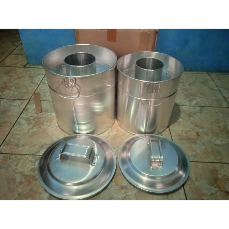 dandang bakso panci bakso tongbakso malang alumunium ukuran 40x40cm