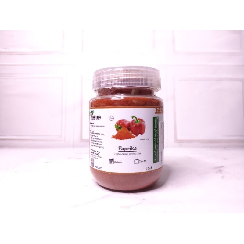 

Paprika Bubuk / Red Pepper Powder 80gr KEMASAN PREMIUM