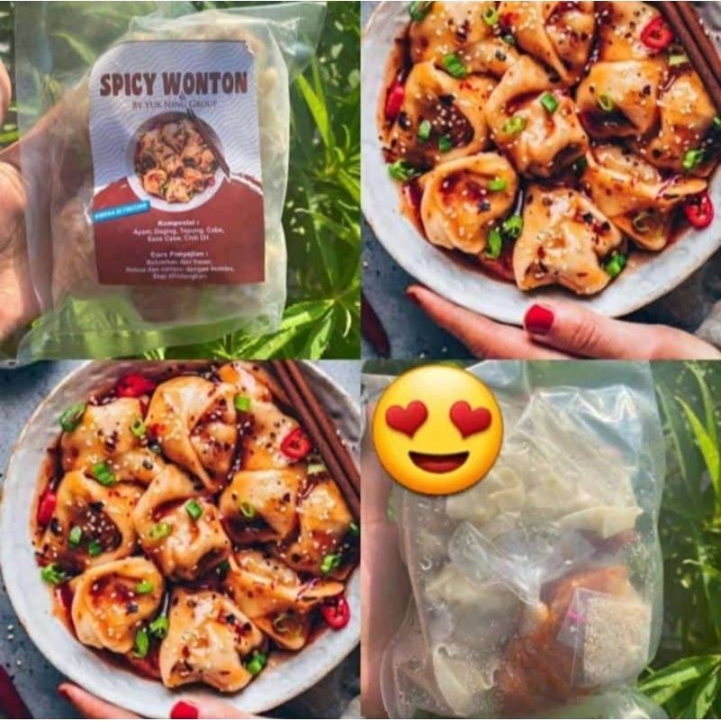 

Frozen Spicy Wonton Viral Yuk Ning MURAH