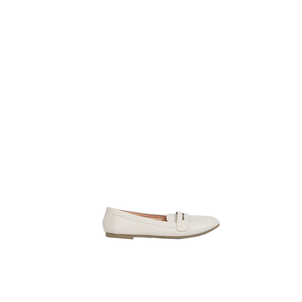 COLORBOX Flat Shoes Off White