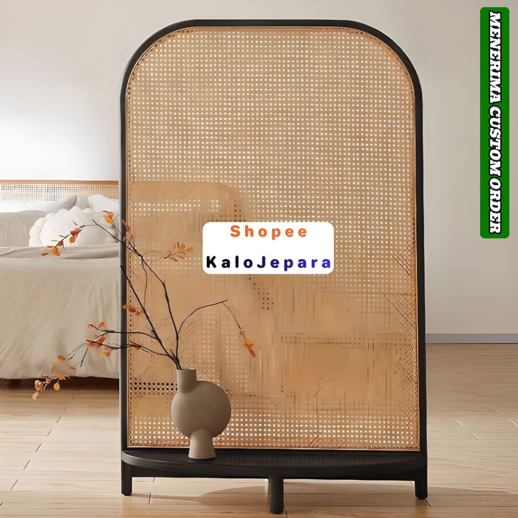 Partisi Penyekat Ruang Tamu Bisa Dikirim Ke [ Tomohon ] | Partisi Rotan | Jati Minimalis | Penyekat 