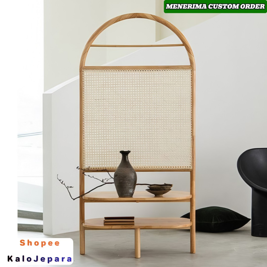 Penyekat Dapur Dan Ruang Makan Bisa Dikirim Ke [ Gorontalo ] | Partisi Rotan | Jati Minimalis | Peny
