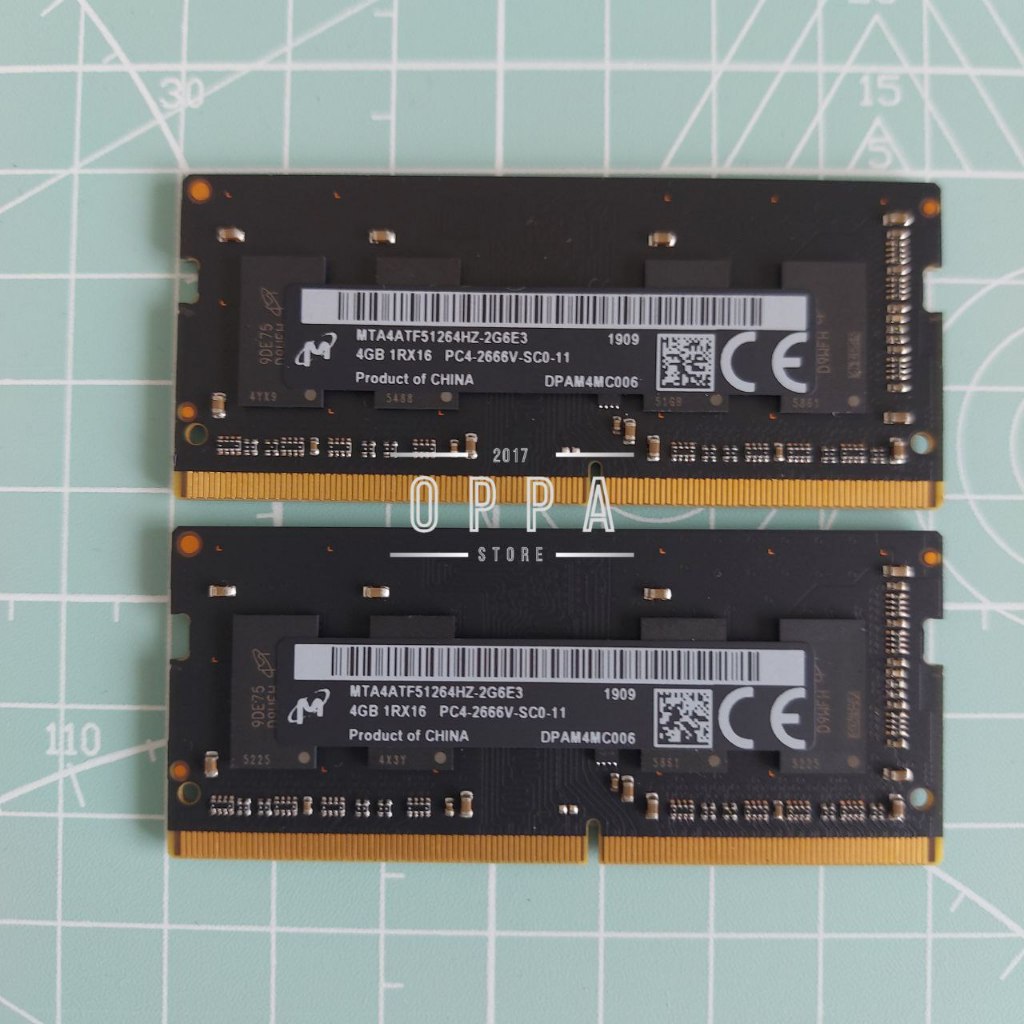 Ram Memory Laptop Macam Macam DDR4 DDR3 Bekas