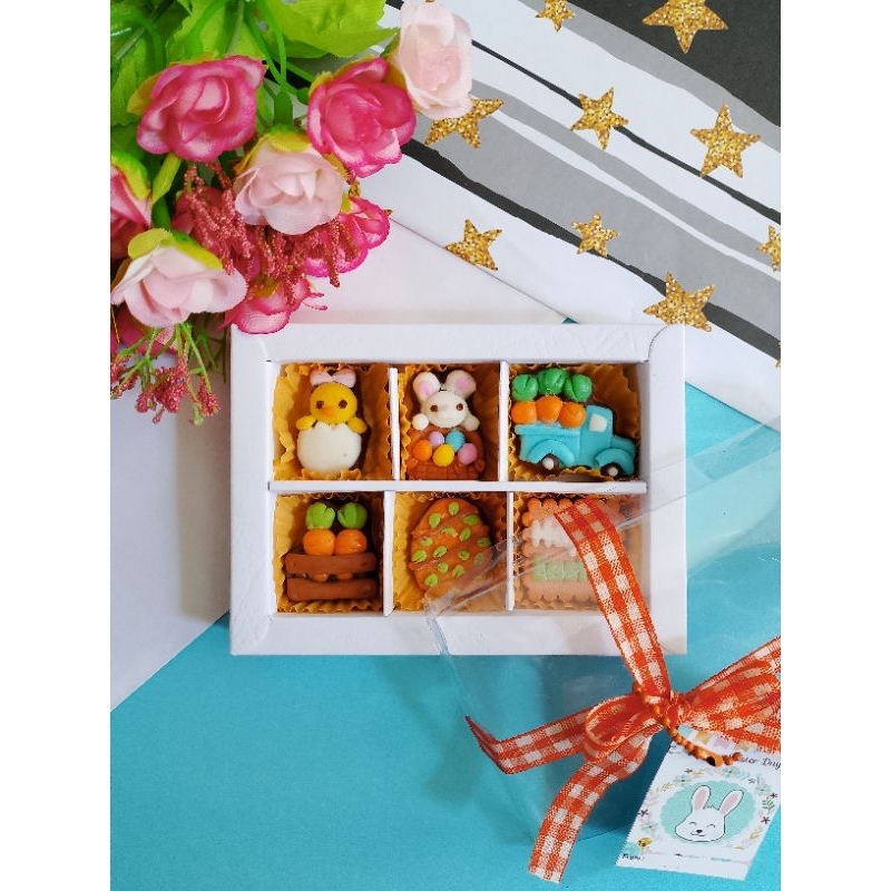 

gift hampers paskah isi 6 cokelat premium