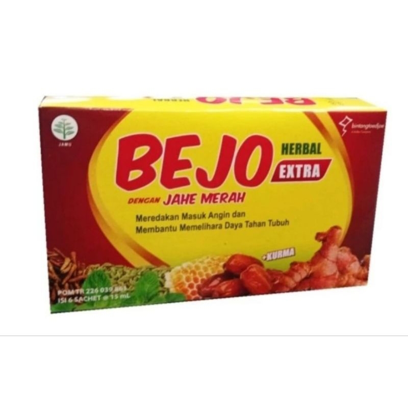 

BEJO dengan Jahe Merah dan Kurma