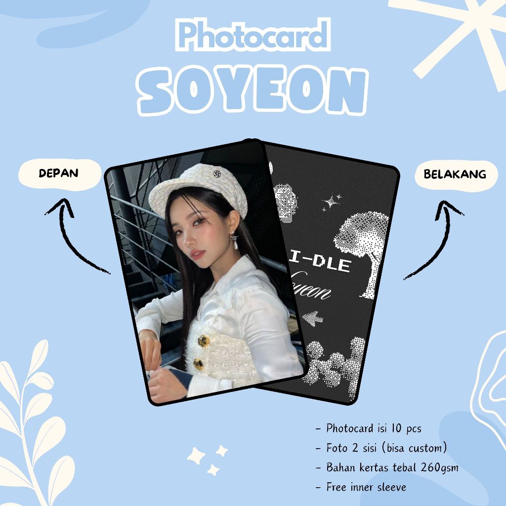 (10 PCS) PHOTOCARD SOYEON G IDLE
