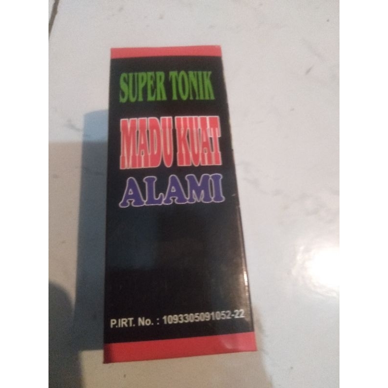 

madu kuat super tonik