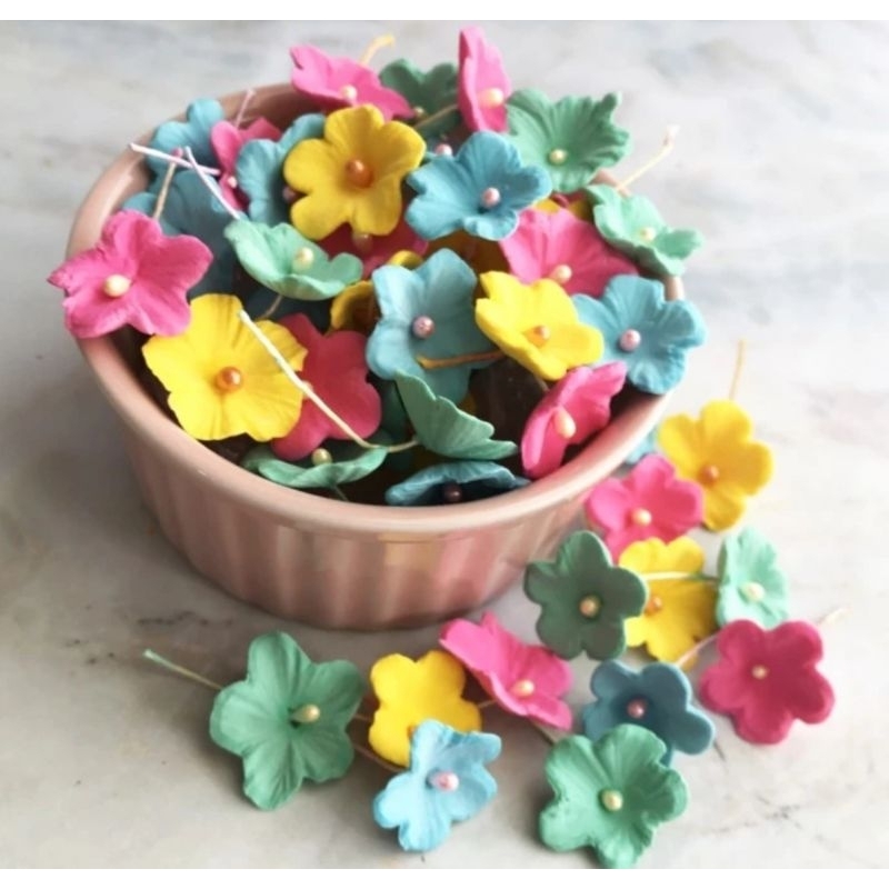 

Gumpaste Hiasan Kue S2 ,bisa dikonsumsi isi 24pcs