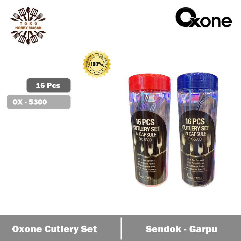 Oxone OX - 5300 16 Pcs Cutlery Set In Capsule