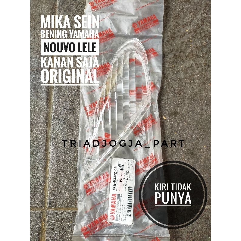 mika sen sein depan kanan yamaha nouvo lele bening clear original