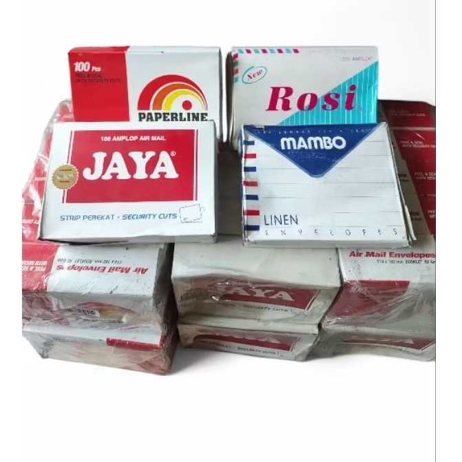 

Amplop Putih 229 x 110/160 x 110 isi 100 Lembar Peel & Seal (merk rendom)