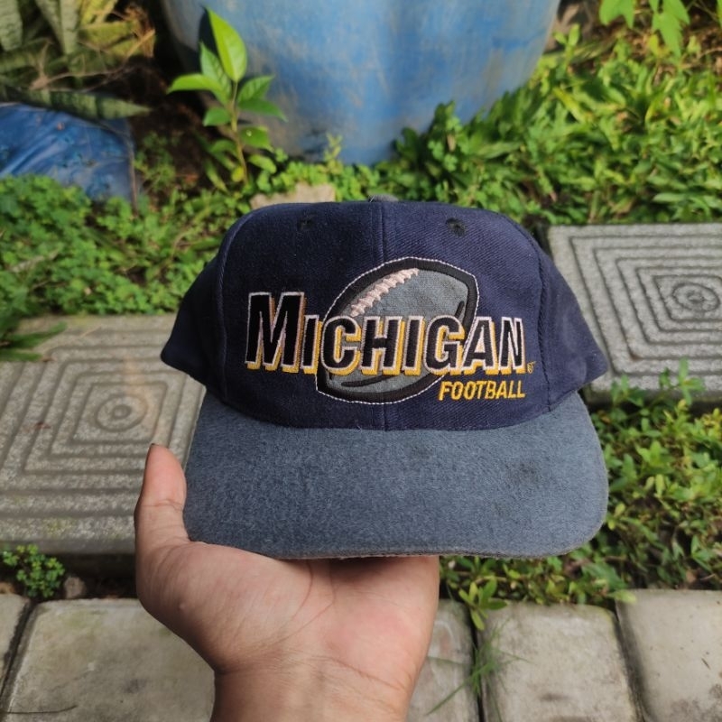 TOPI VINTAGE MICHIGAN T0W WOOL