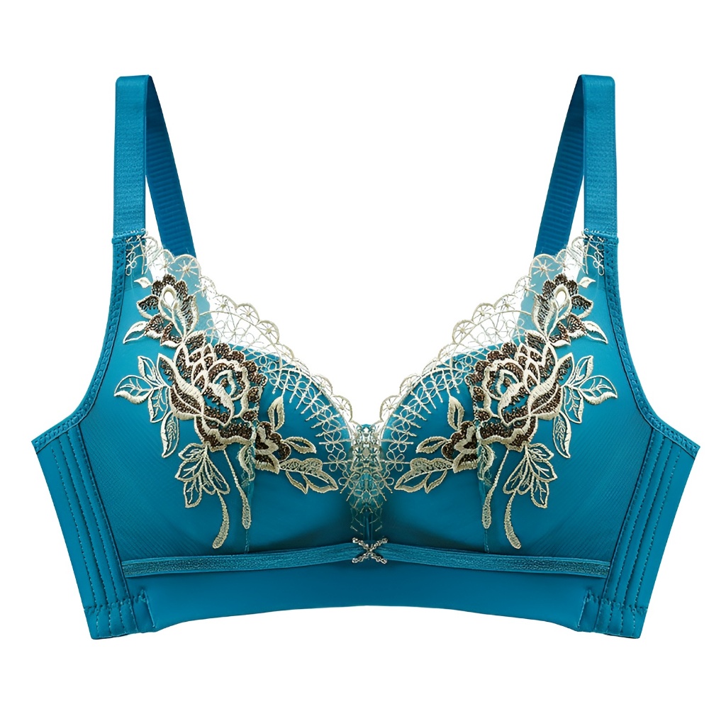 Bra Tanpa Kawat Kualitas Tinggi, Dengan Renda dan Bahan Latex, Lembut dan Nyaman, Cocok untuk Semua 