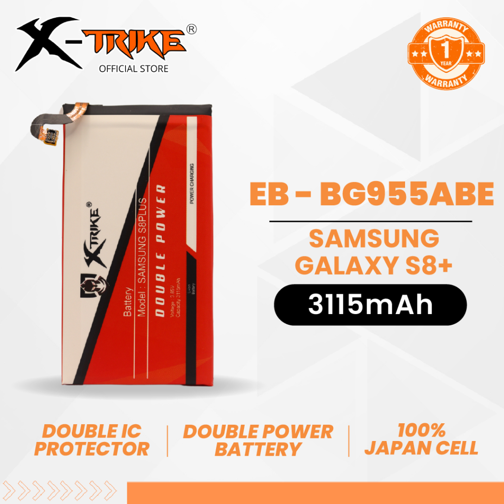 XTRIKE Baterai Samsung Galaxy S8 Plus G955 Double Power