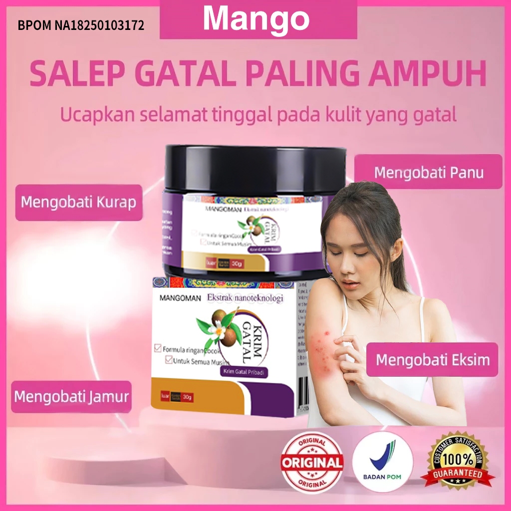Salep gatal paling ampuh Obat gatal selangkangan salep gatal kulit yang ampuh 30g Salep gatal selang