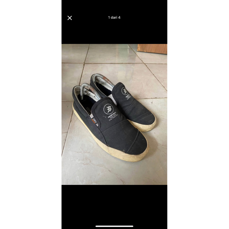 sepatu slip on geoff max