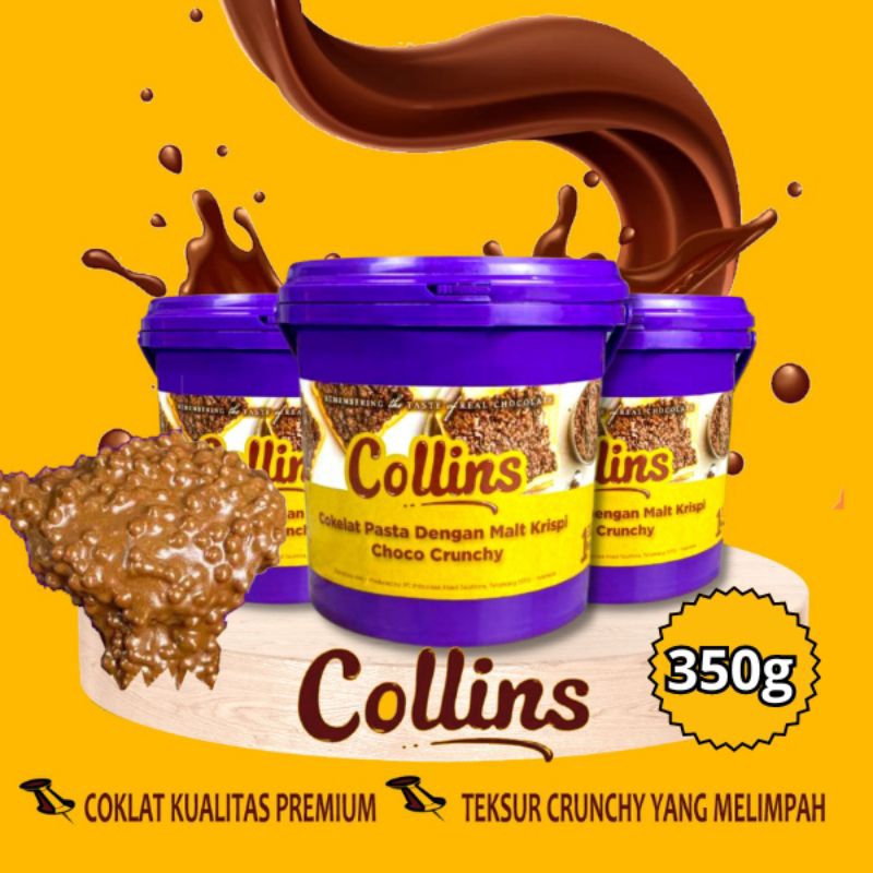 

Termurah Collins Choco Crunchy Mini 350 Gram Kemasan Asli Pabrik Halal