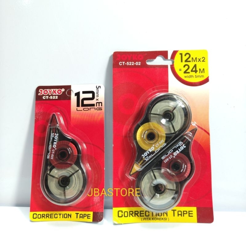 

1 Pak Correction Tape Joyko CT-523 Tipex Kertas