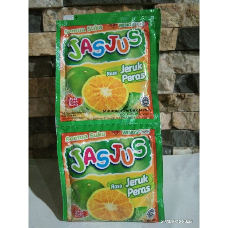 

JASJUS MINUMAN SERBUK 1 RENCENG ISI 10SCT