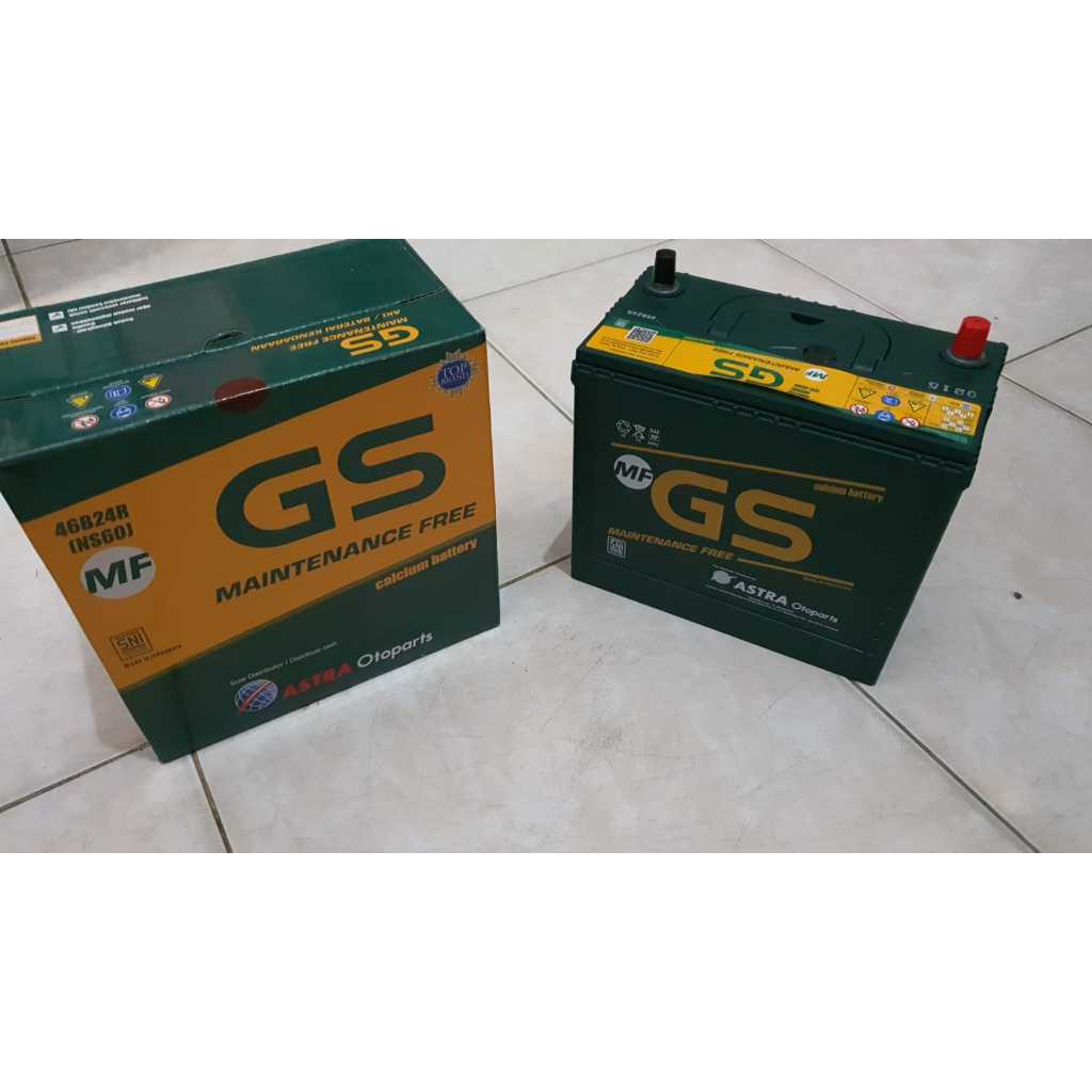 Aki Kering GS ASTRA MF NS 60 46B20R (45 Ampere)