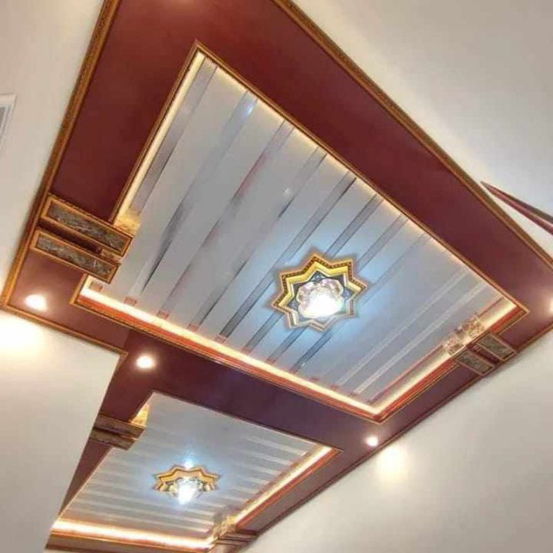 PLAFON PVC TERPASANG TEBAL 8MM