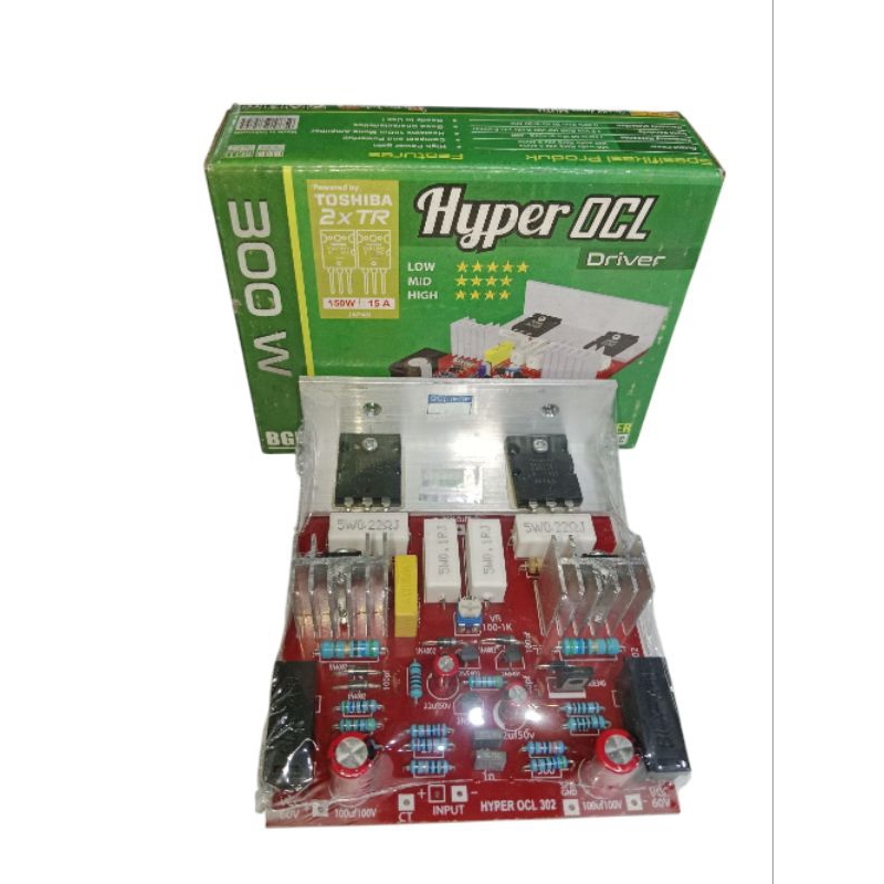Kit Driver Power Hyper OCL Thosiba 2x TR 300watt BELL BGR