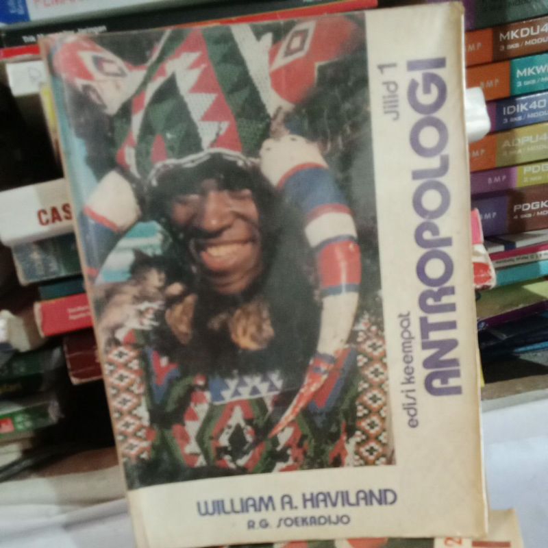 BUKU BEKAS ORIGINAL ANTROPOLOGI. JILID1. WILLIAM A. HAVILLAND. R. G. SOEKADIJO