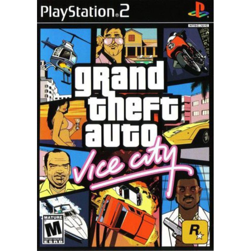 KASET PS2 BURNING GTA VICE CITY PS 2 KASET TULIS SPIDOL.