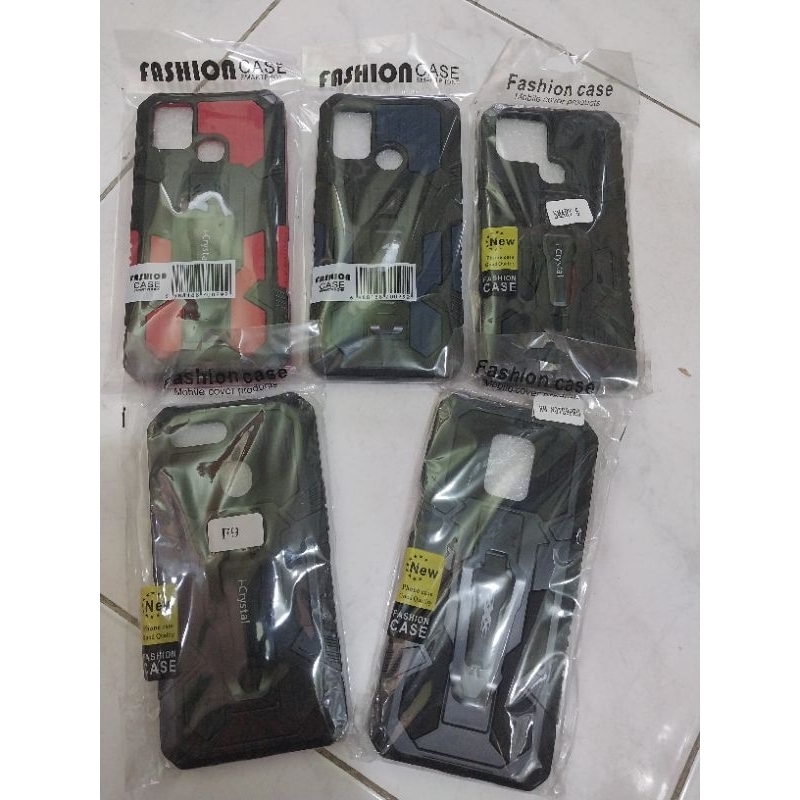 Hardcase SPIGEN CASE ROBOT +STANDING OPPO RENO 5, RENO 6 4G, A15, A15S, A53 2020, A7, A5S, F9, A12, 