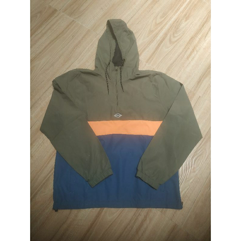 Jaket Anorak Cagoule Parasut Billabong Recycler Original