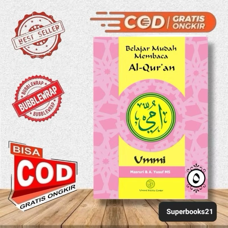 Belajar mudah membaca al'Qur'an metode ummi jilid 5