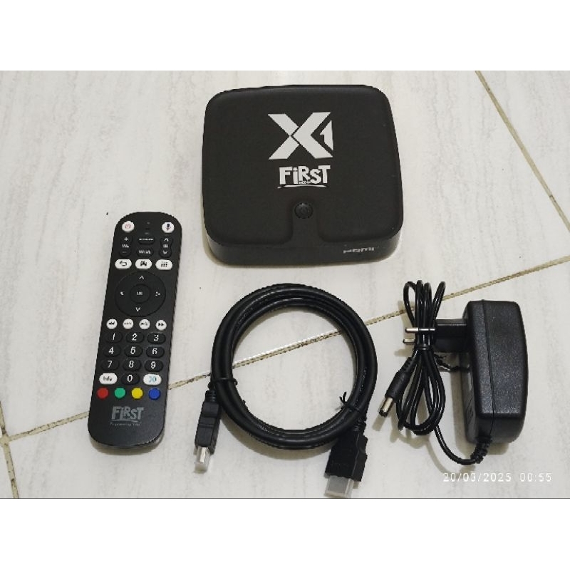 Set Top Box STB Android 11 X1 Lite Wifi Unlock FM First Media