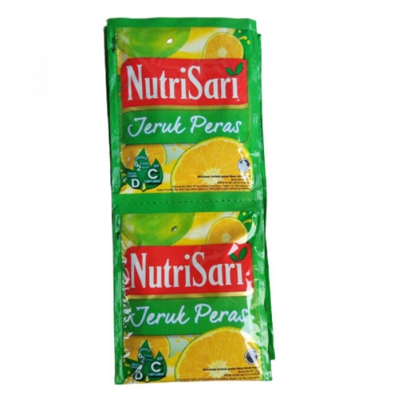 

Nutrisari Jeruk Peras Isi 10 Pcs × 14gr