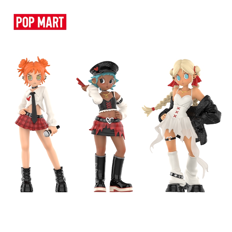 POP MART Peach Riot Bloody Valentine Figurine Action Figure Toys Birthday Gift