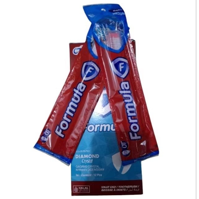 Sikat Gigi Formula 1 Box Isi 12 Pcs