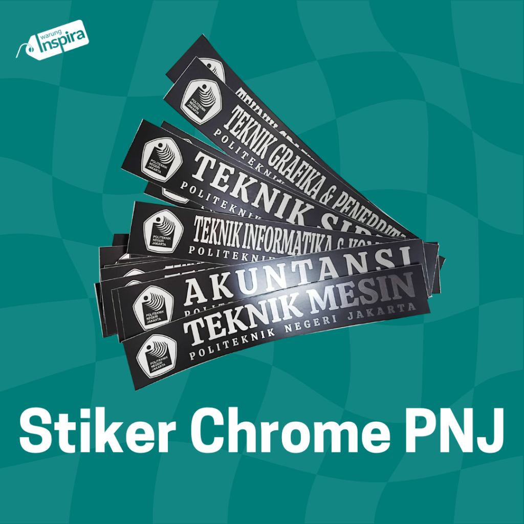 

Stiker Chrome Politeknik Negeri Jakarta PNJ