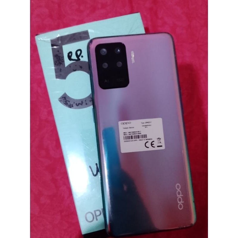 Oppo Reno 5F Second Ram 8/128GB seperti Baru Full set