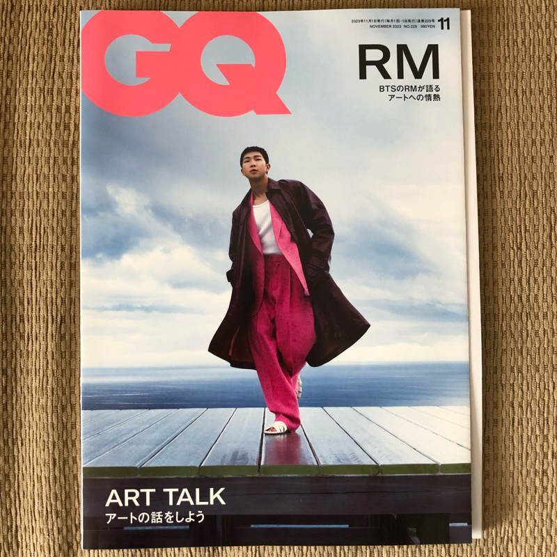 MAJALAH GQ JEPANG - RM - BTS
