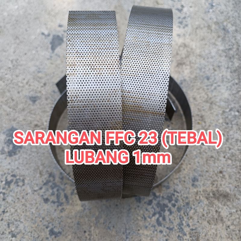 ffc23 1mm TEBAL sarangan selep diskmill ffc23 lubang 1mm saringan giling kopi beras ffc 23 1 mm