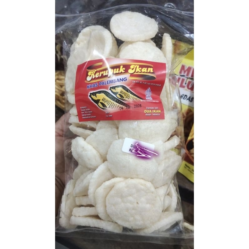 

kerupuk ikan Palembang 250 gram