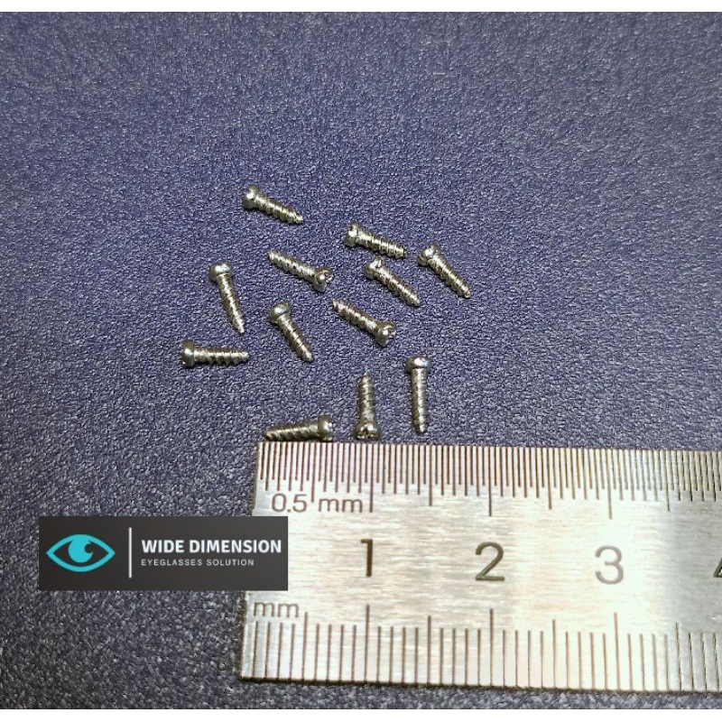 Baut Kacamata Screw Hinge Lock Baut Engsel Gagang Kacamata Untuk Engsel Plastic Frame Dan Sungglas