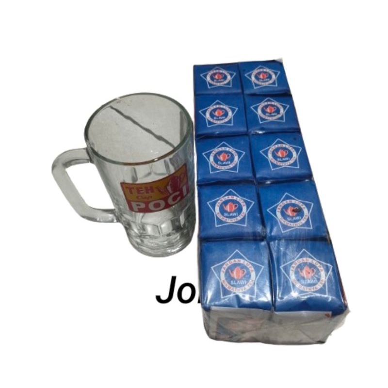 

Teh Poci Biru Bubuk 40 gram 1pak free gelas cantik