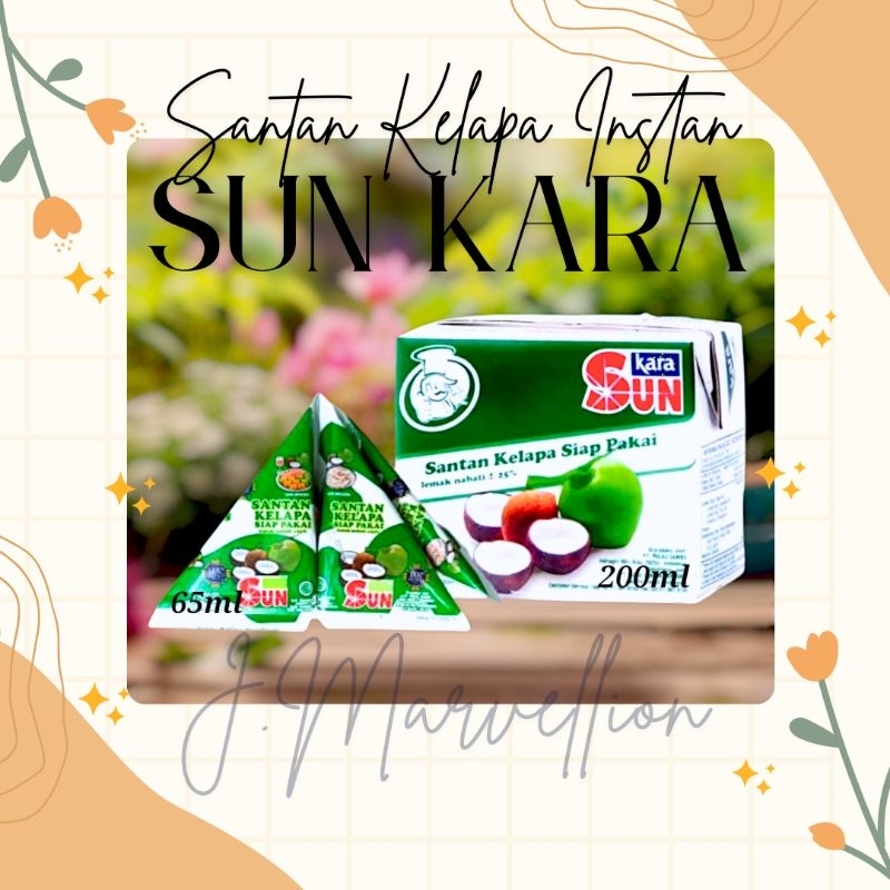 

Santan Instan Sun Kara 65ml || 200ml