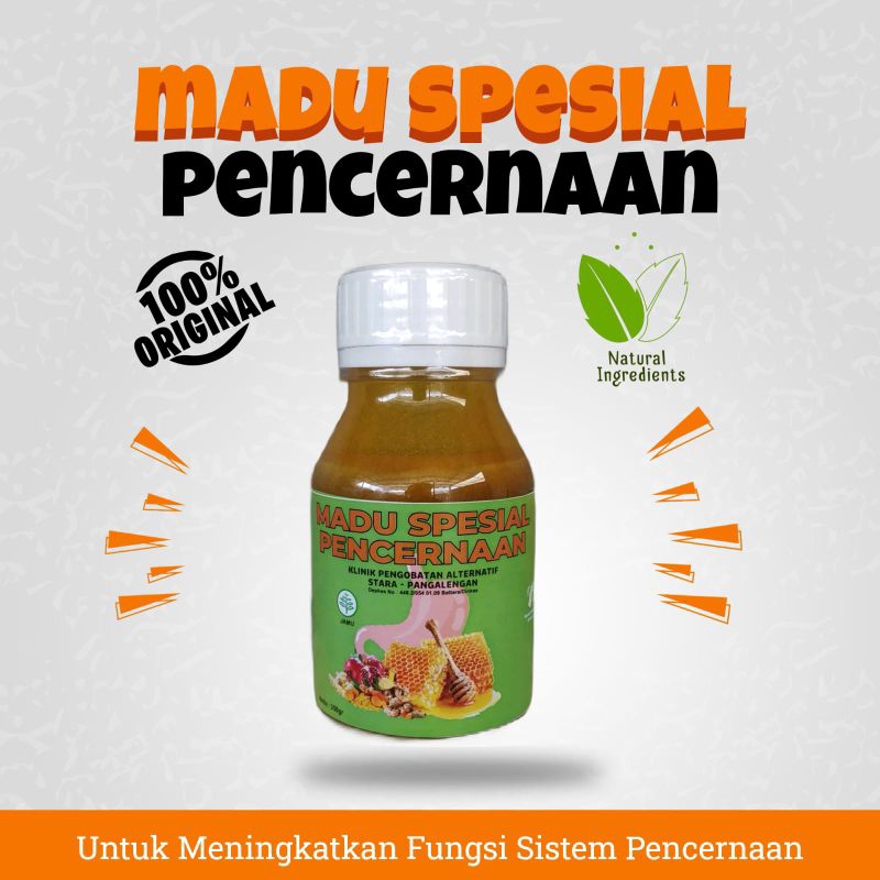 

Madu spesial pencernaan 350gr
